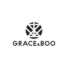 Unique graphical logo design / Art Studio Grace & Boo 