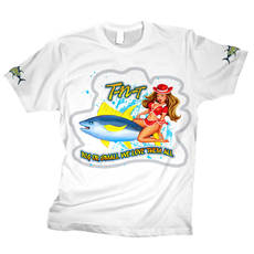 Дизайн на тениска за риболовен клуб / USA