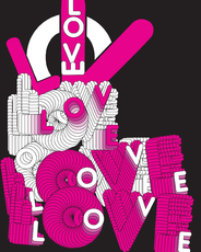 Креативен Дизайн с думата LOVE 4