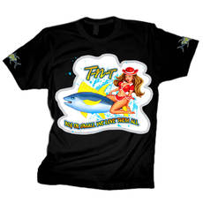 Дизайн на тениска за риболовен клуб / USA