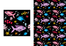 Kids Patterns design and illustration 2