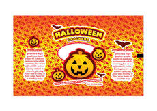 Дизайн на опаковки за крекери Halloween