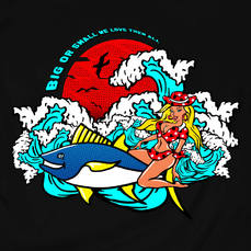 T-shirt designs for fishing club / USA