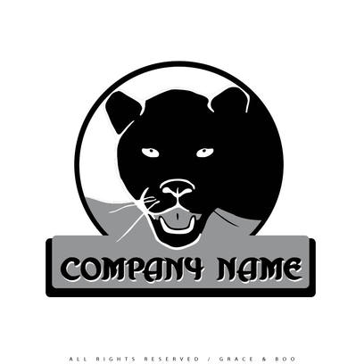 Black Puma graphical sign