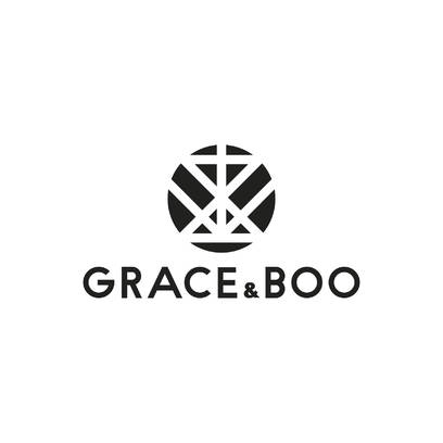 Unique graphical logo design / Art Studio Grace & Boo 