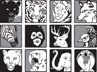 Pictograms design for Zoo